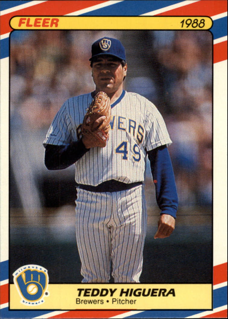 1988 Fleer Superstars Baseball Cards   016      Teddy Higuera